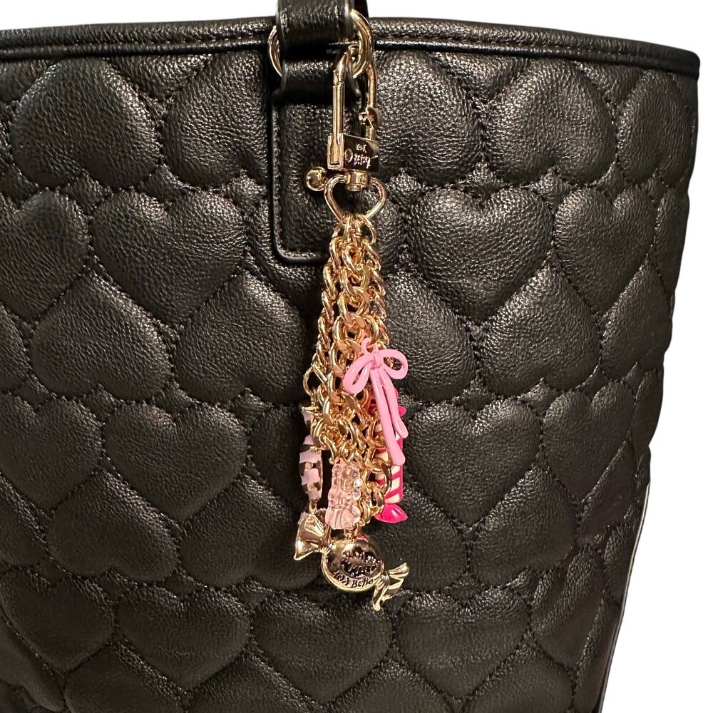 Betsey Johnson Unique Purse Charm Choose from 3 Different Lengths See Pics K777 - Picture 3 of 17